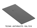 Receveur de douche, sur mesure ou re-coupable, largeur 65 à 210 cm X 65 à 100 cm, Garantie 5 ans, résine pleine masse PN24 de couleurs, LIVRAISON RAPIDE, OFFERTE